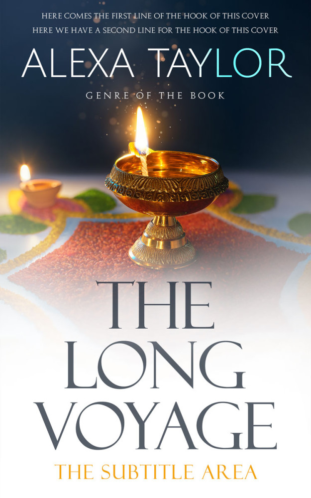 Front view of Bone #28932 - Premade Religion & Spirituality Book Cover