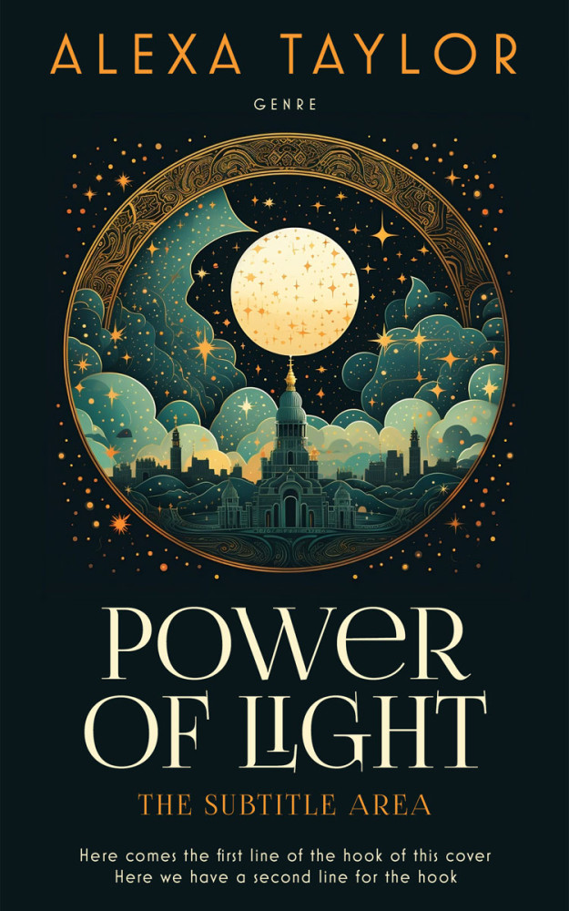 Front view of Aztec #29050 - Premade Religion & Spirituality Book Cover