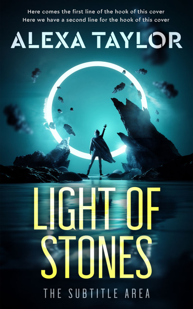 Front view of Firefly #29115 - Premade Science Fiction Book Cover