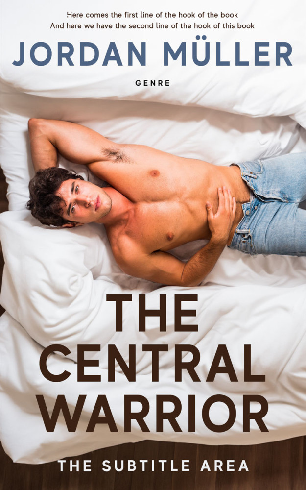 Front view of Swirl #29152 - Premade Erotica Book Cover