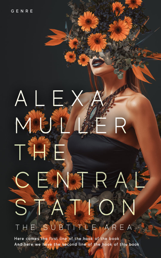 Front view of Muddy Waters #29161 - Premade Romance Book Cover