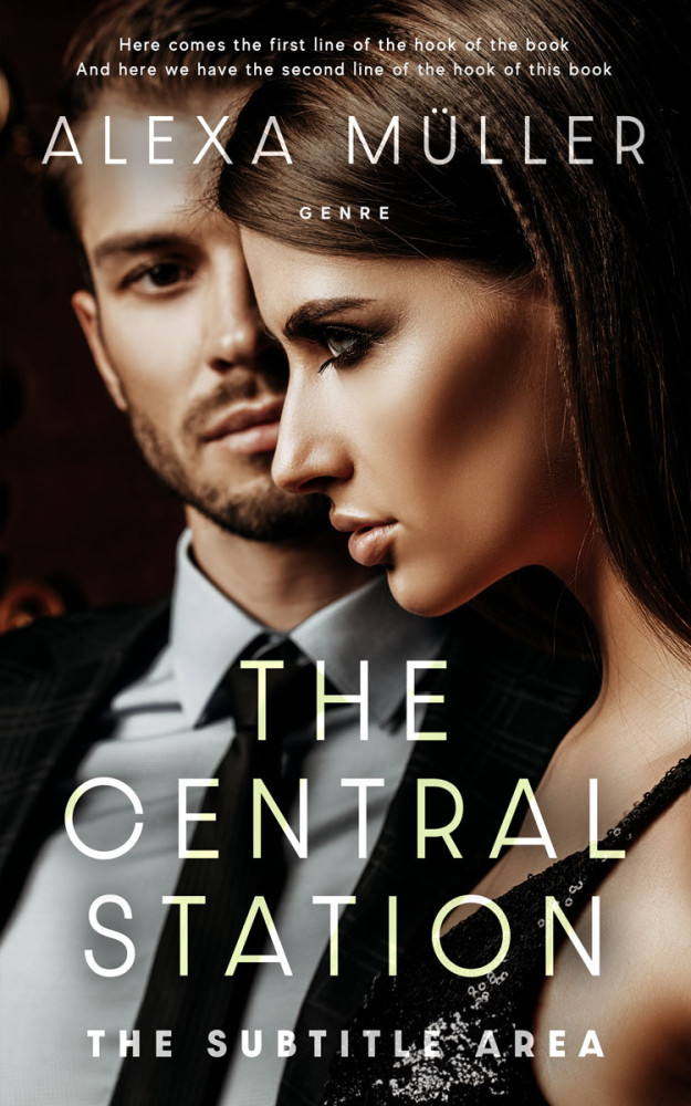 Front view of Malta #29169 - Premade Romance Book Cover