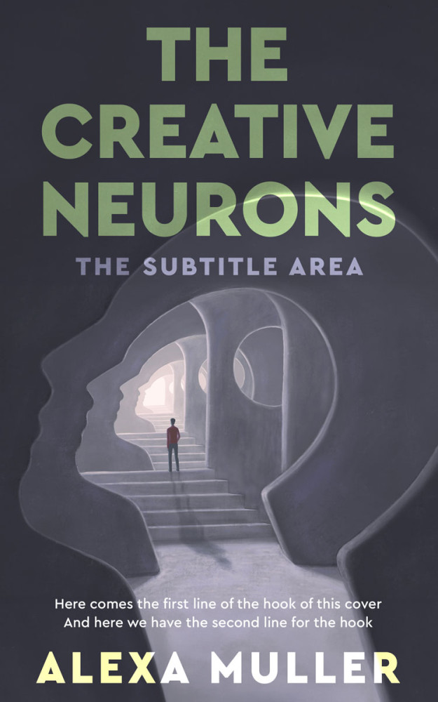 Front view of Tuna #29177 - Premade Self-Improvement & Self-Help Book Cover