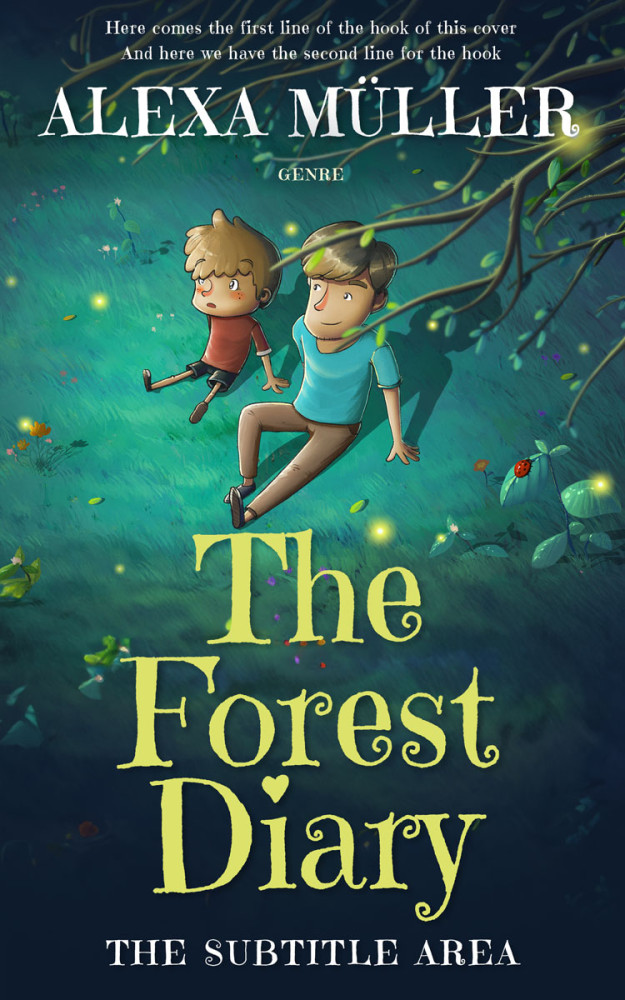 Front view of Te Papa Green #29237 - Premade Nature Book Cover