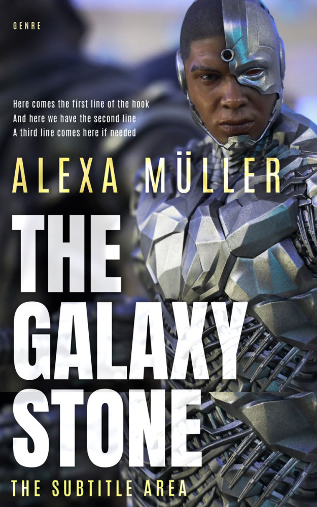 Front view of Charade #29262 - Premade Science Fiction Book Cover