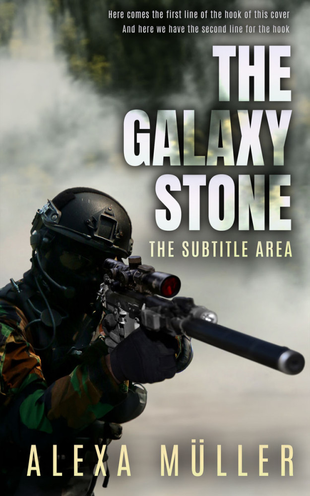 Front view of Heavy Metal #29264 - Premade Mystery & Thriller & Suspense Book Cover