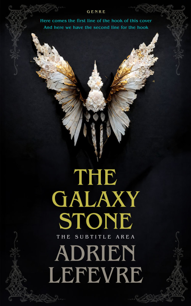 Front view of Woodsmoke #29275 - Premade Fantasy Book Cover