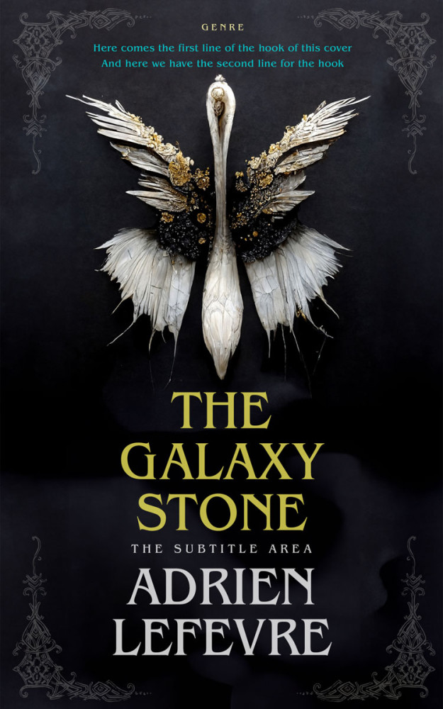 Front view of Woodsmoke #29276 - Premade Fantasy Book Cover