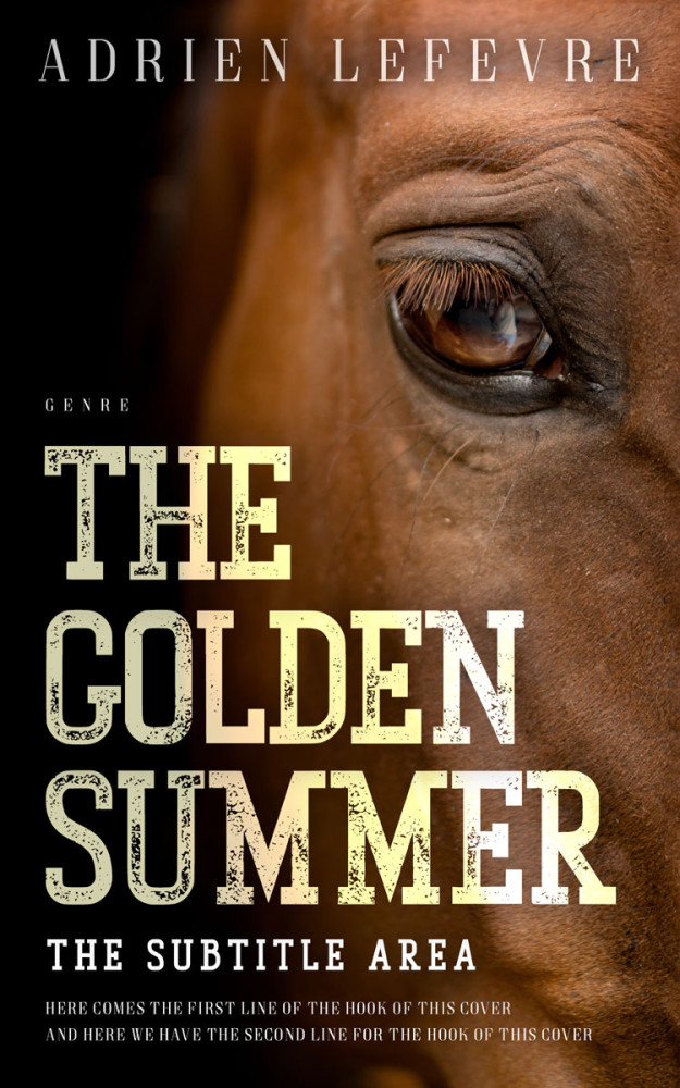 Front view of Sambuca #29383 - Premade Western Book Cover