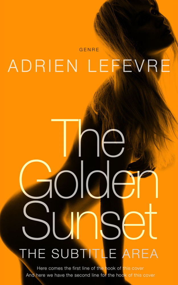 Front view of Pizazz #29410 - Premade Erotica Book Cover