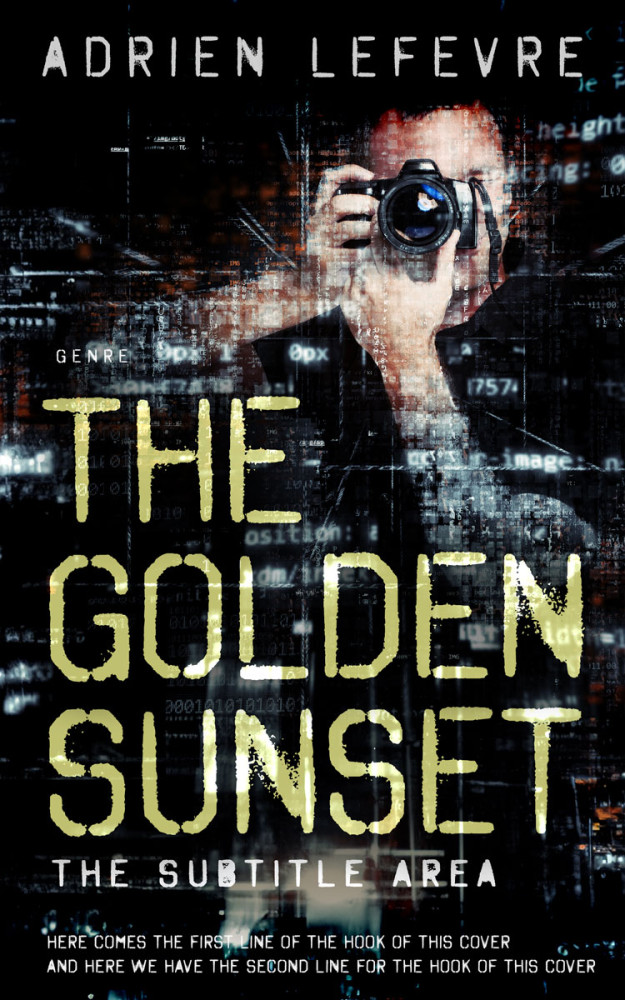 Front view of Coral Reef #29453 - Premade Mystery & Thriller & Suspense Book Cover