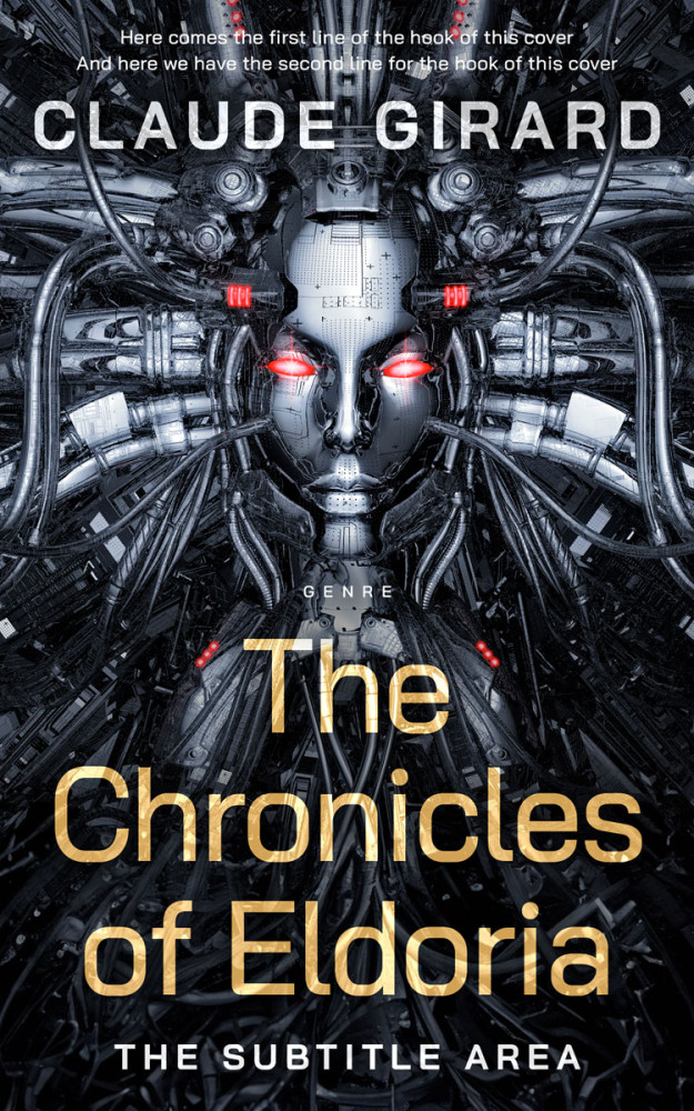 Front view of Woodsmoke #29619 - Premade Science Fiction Book Cover