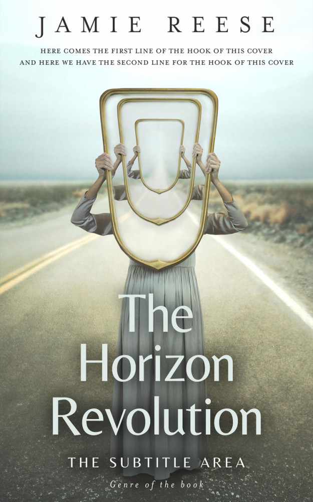 Front view of Tasman #29691 - Premade Abstract Book Cover