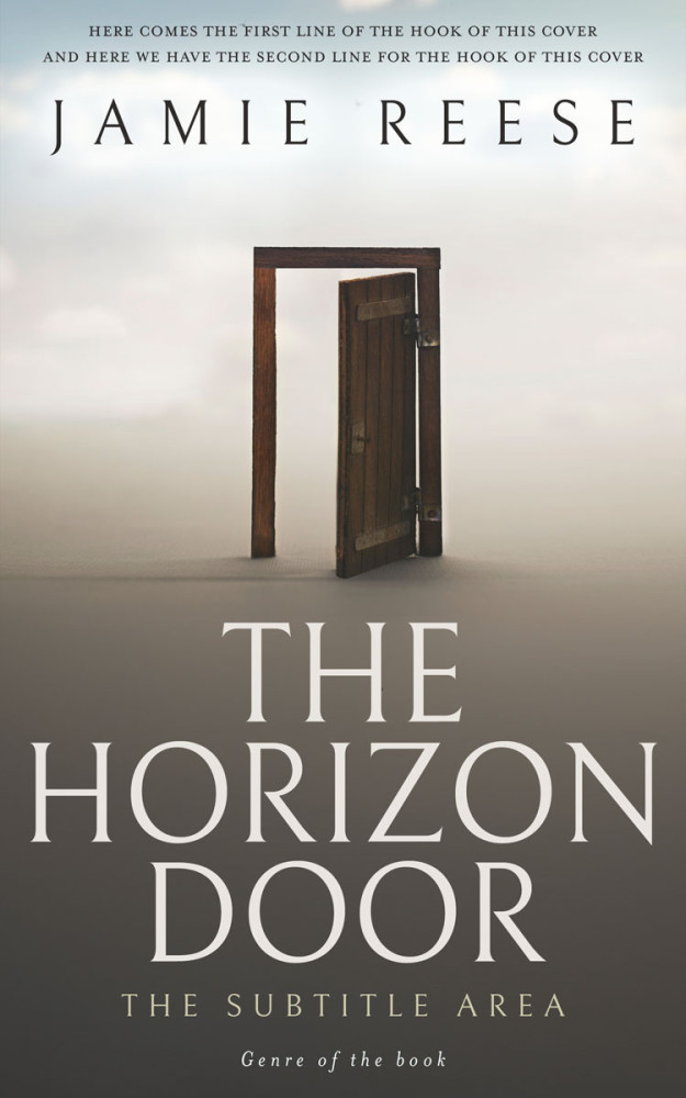 Front view of Quill Gray #29694 - Premade Fantasy Book Cover