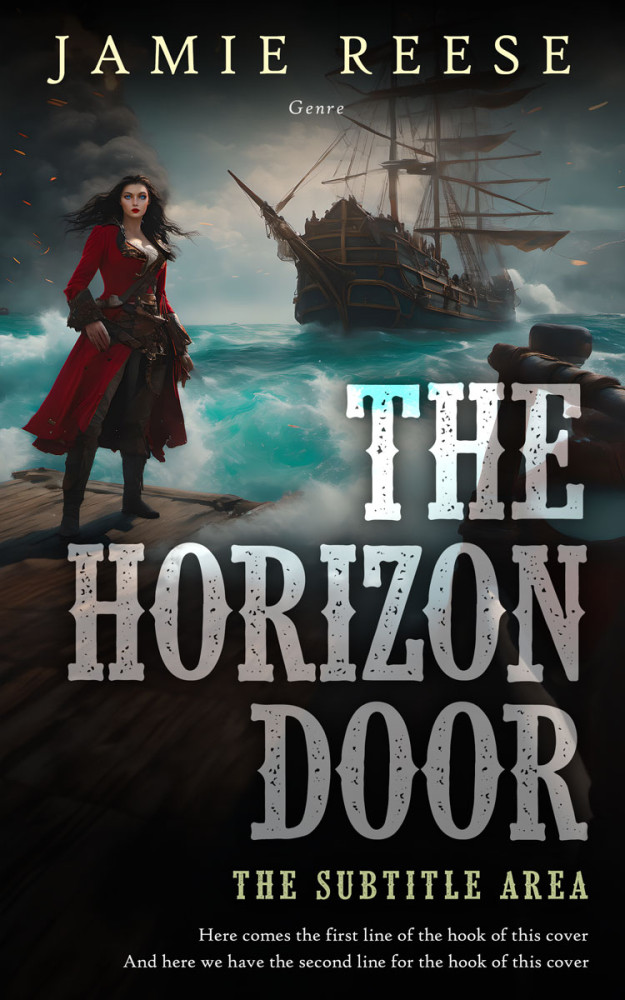 Front view of Outer Space #29706 - Premade Historical Book Cover