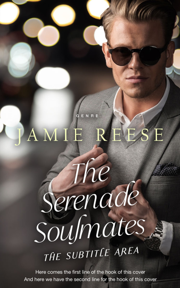 Front view of Dune #29726 - Premade Business Book Cover