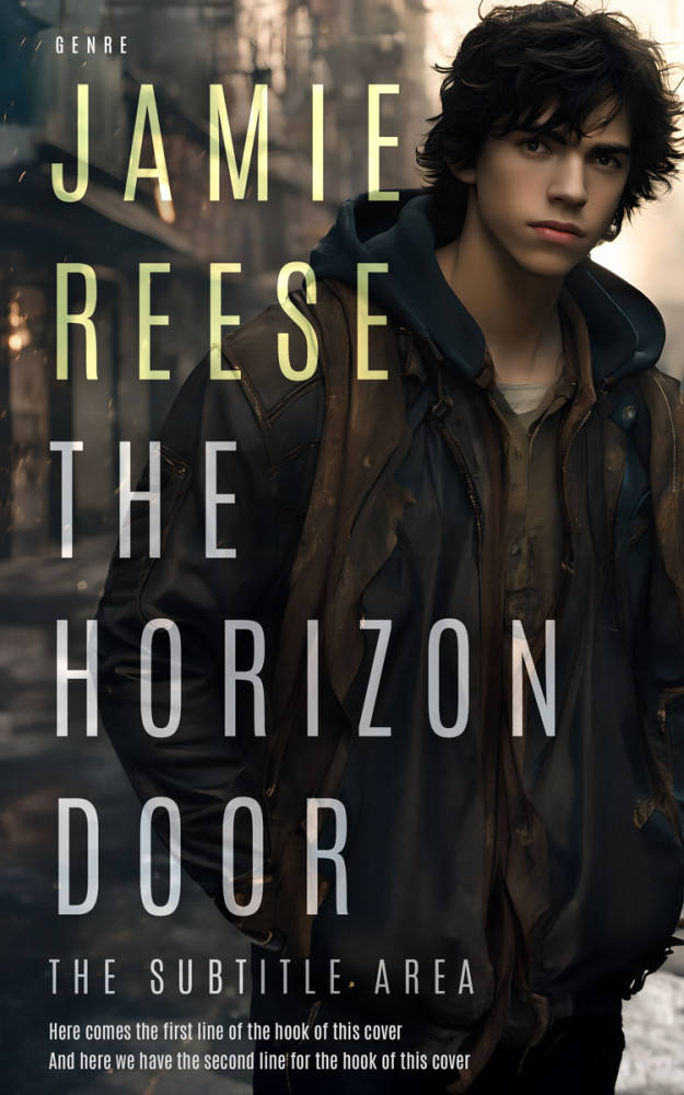 Front view of Heavy Metal #29755 - Premade Teen & Young Adult Book Cover