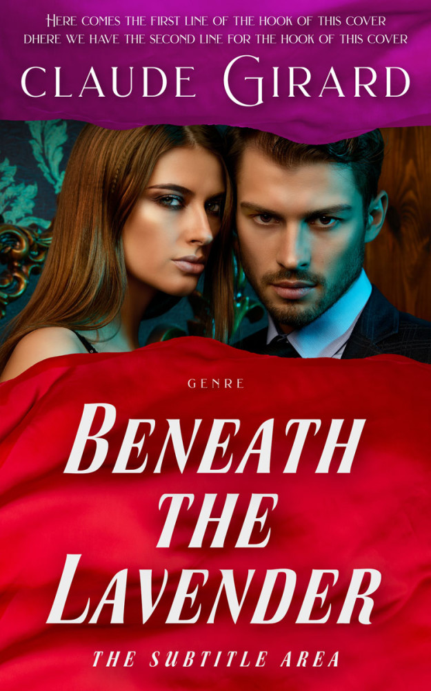 Front view of Tamarillo #29778 - Premade Romance Book Cover