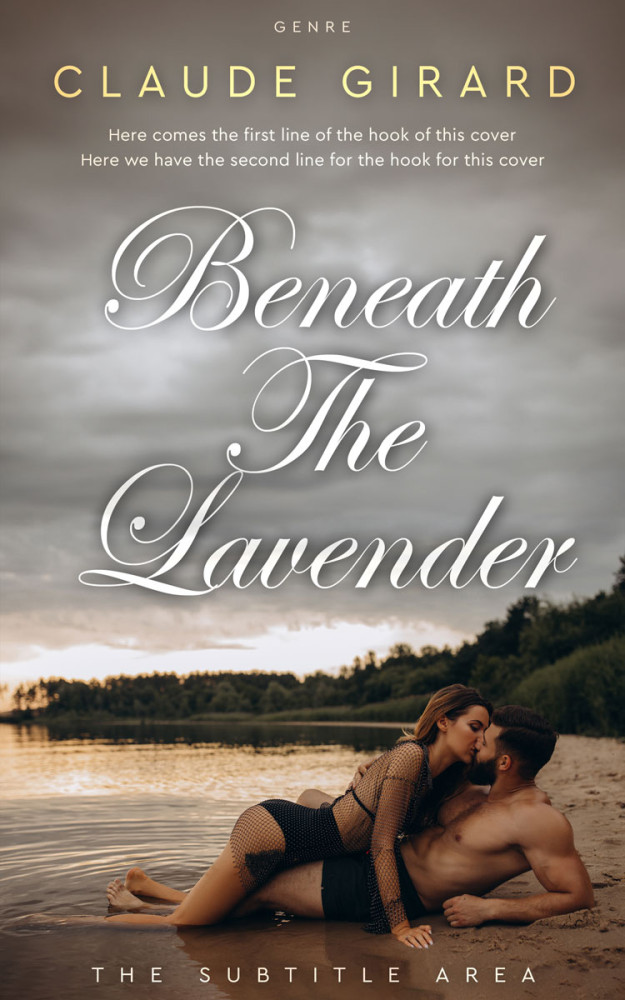 Front view of Natural Gray #29913 - Premade Erotica Book Cover