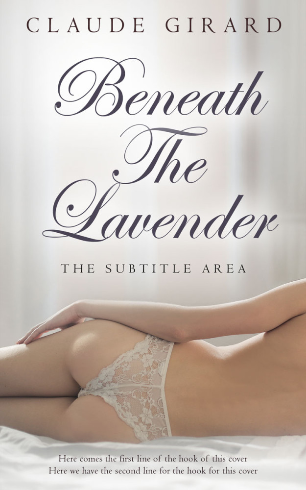 Front view of Quill Gray #29926 - Premade Erotica Book Cover