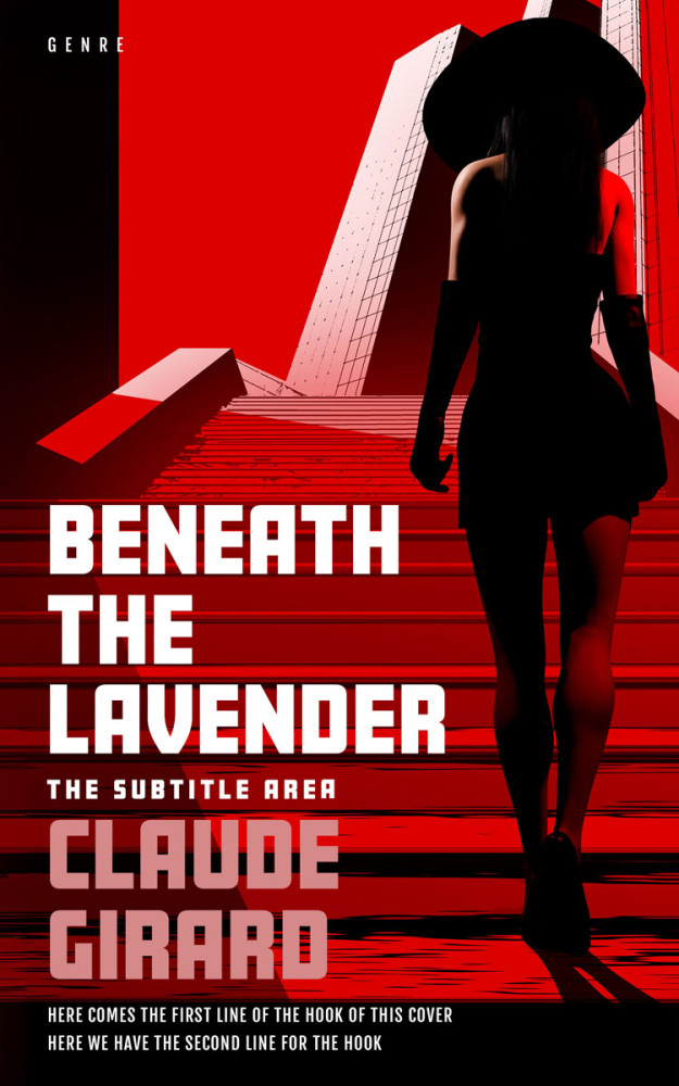 Front view of Punch #29947 - Premade Mystery & Thriller & Suspense Book Cover