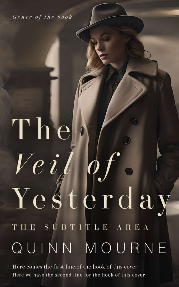 Front view of Zeus #30051 - Premade Mystery & Thriller & Suspense Book Cover