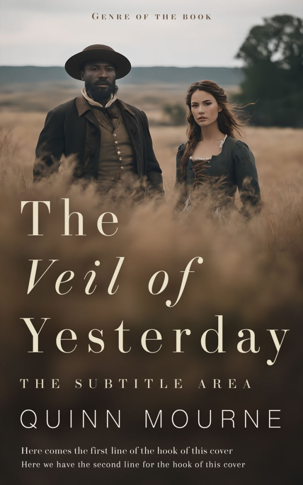 Front view of Birch #30052 - Premade Romance Book Cover