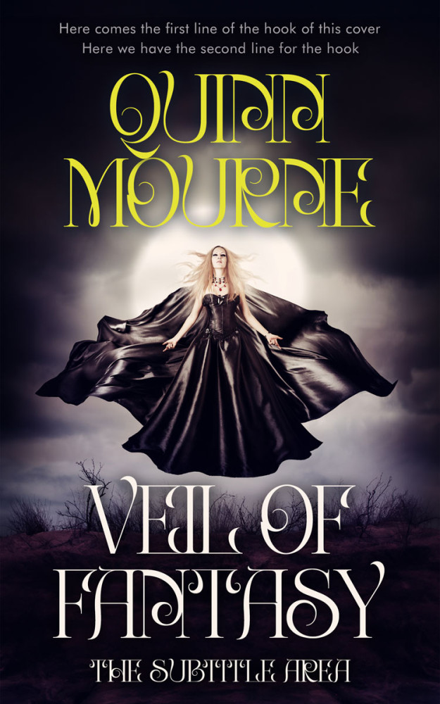 Front view of Coral Reef #30102 - Premade Fantasy Book Cover