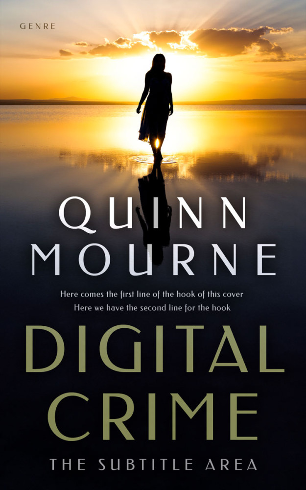 Front view of Cod Gray #30146 - Premade Mystery & Thriller & Suspense Book Cover | BookCoverZone