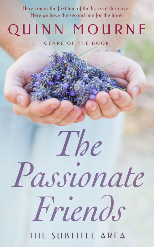 Front view of Iron #30151 - Premade Literary Fiction Book Cover