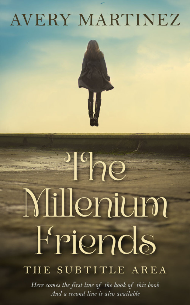 Front view of Judge Gray #30259 - Premade Teen & Young Adult Book Cover