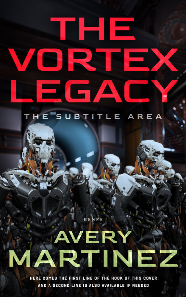 Front view of New York Pink #30319 - Premade Apocalyptica Book Cover