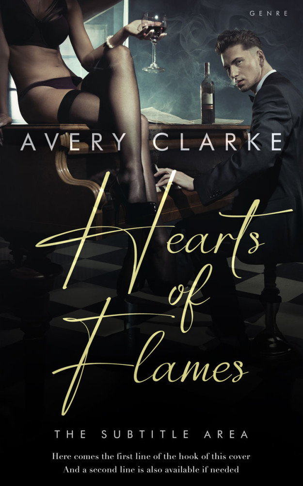 Front view of Woodsmoke #30356 - Premade Erotica Book Cover