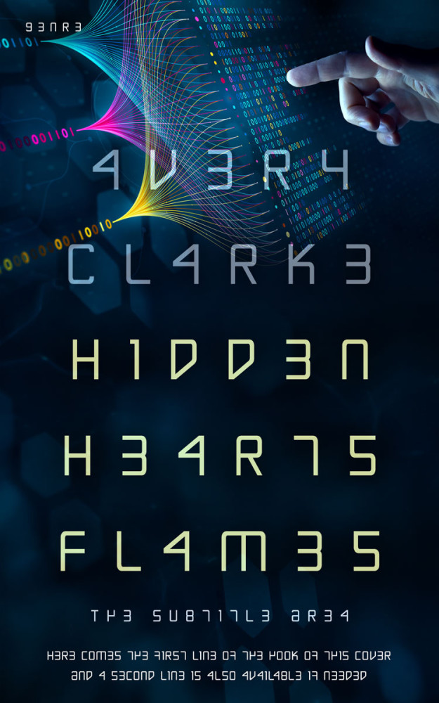 Front view of Black Pearl #30365 - Premade Business Book Cover