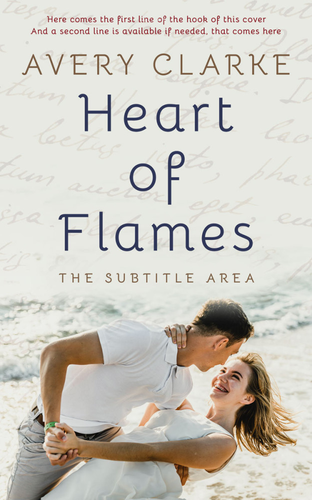 Front view of Gray Nurse #30429 - Premade Romance Book Cover