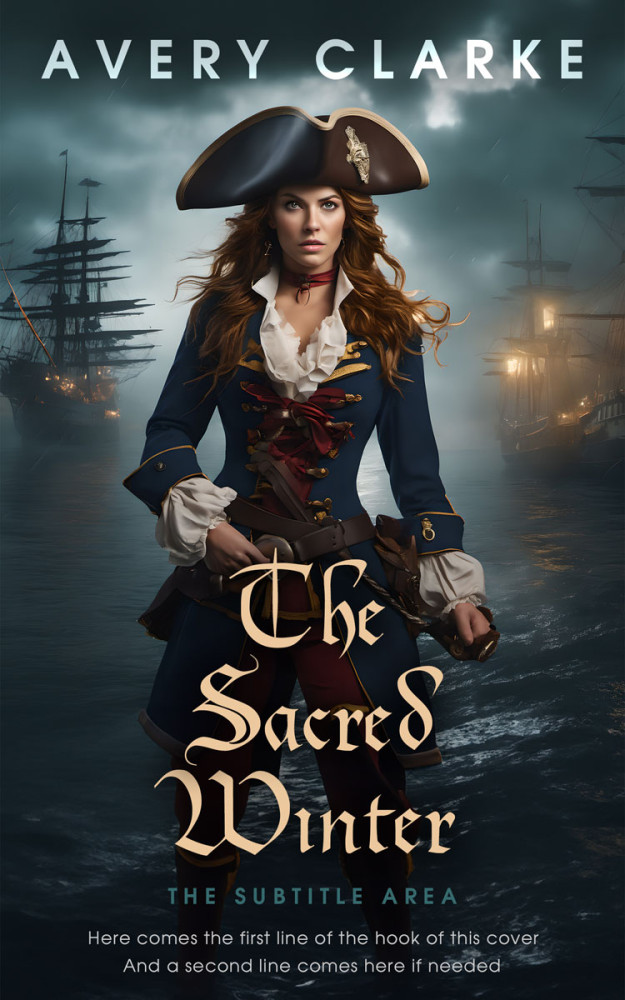 Front view of Outer Space #30465 - Premade Historical Book Cover