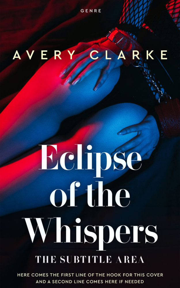 Front view of Cranberry #30520 - Premade Erotica Book Cover