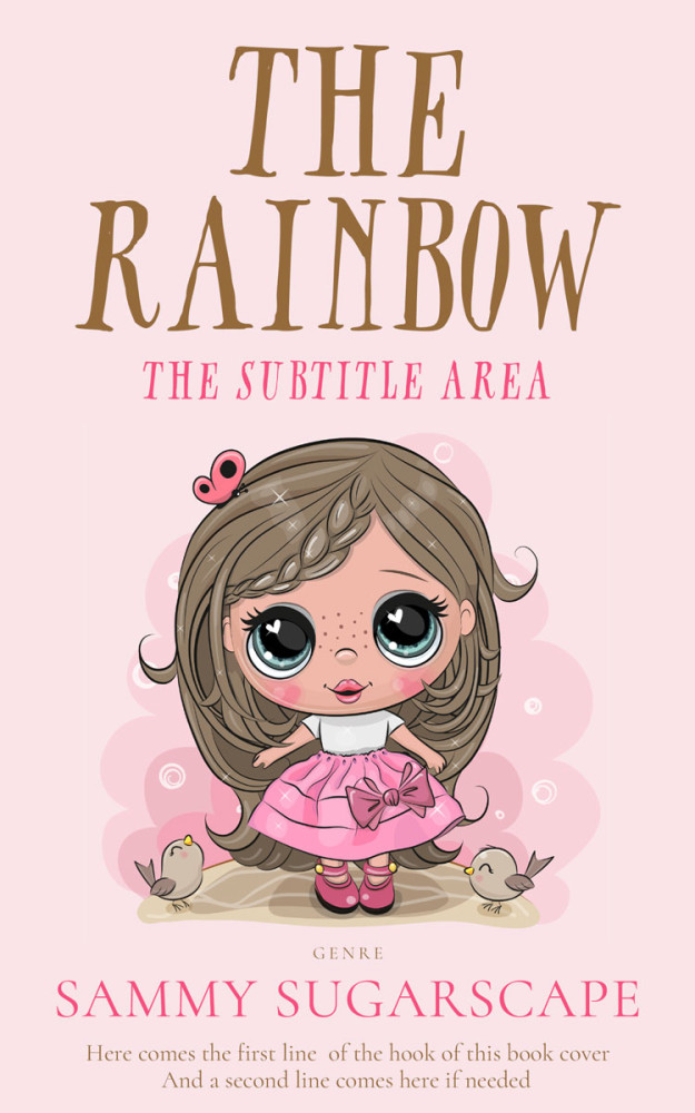 Front view of We Peep #30587 - Premade Chick Lit Book Cover