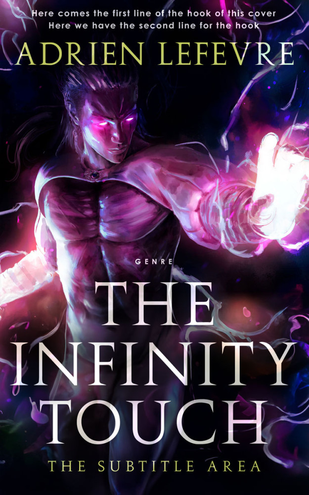 Front view of Lilac #30691 - Premade Literary Fiction Book Cover