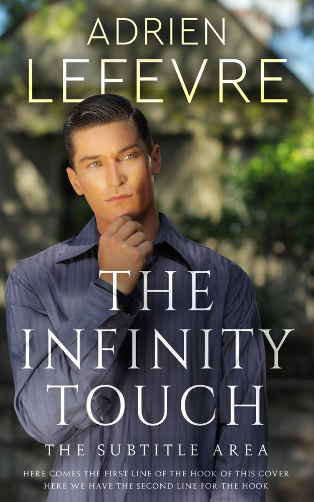 Front view of Lunar Green #30713 - Premade Literary Fiction Book Cover