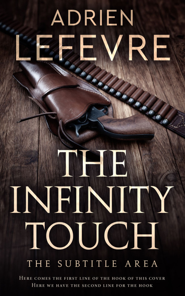 Front view of Cocoa Brown #30717 - Premade Surreal Book Cover