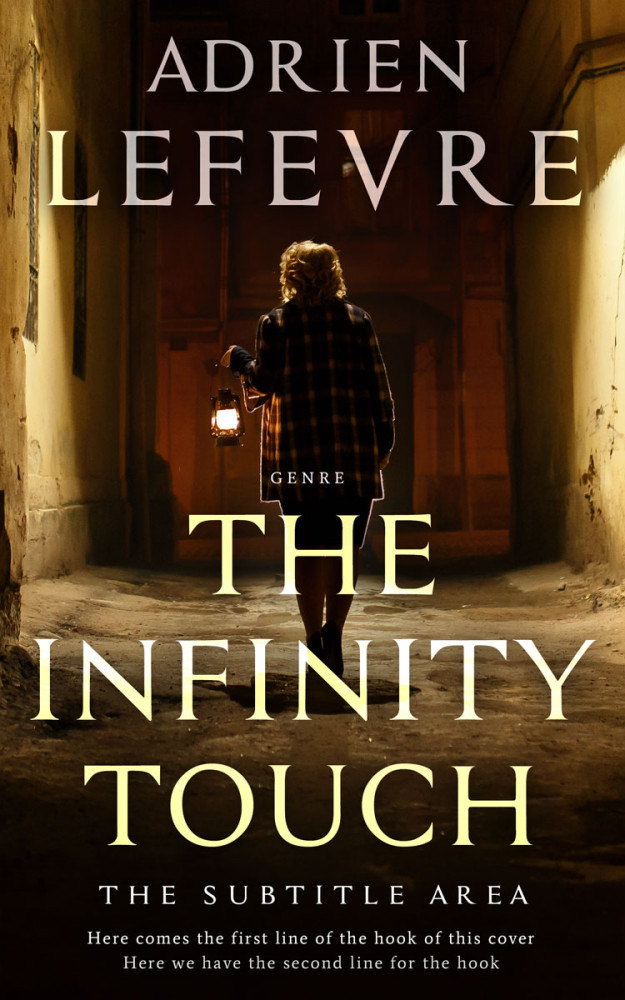 Front view of Cannon Black #30737 - Premade Mystery & Thriller & Suspense Book Cover