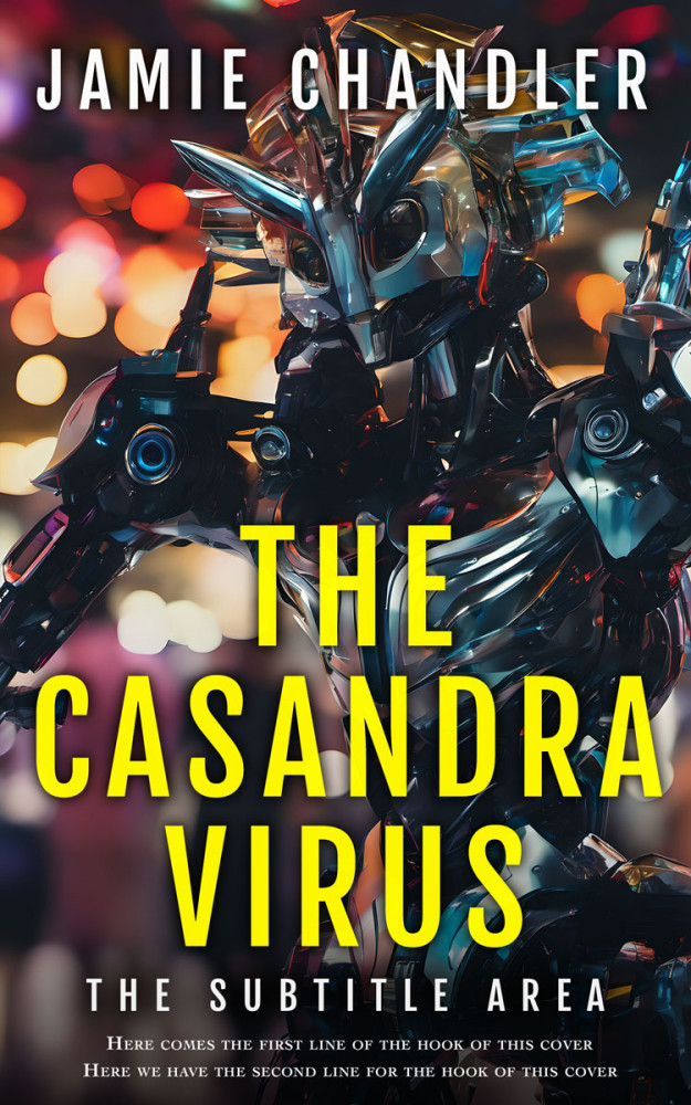 Front view of Equator #30784 - Premade Science Fiction Book Cover