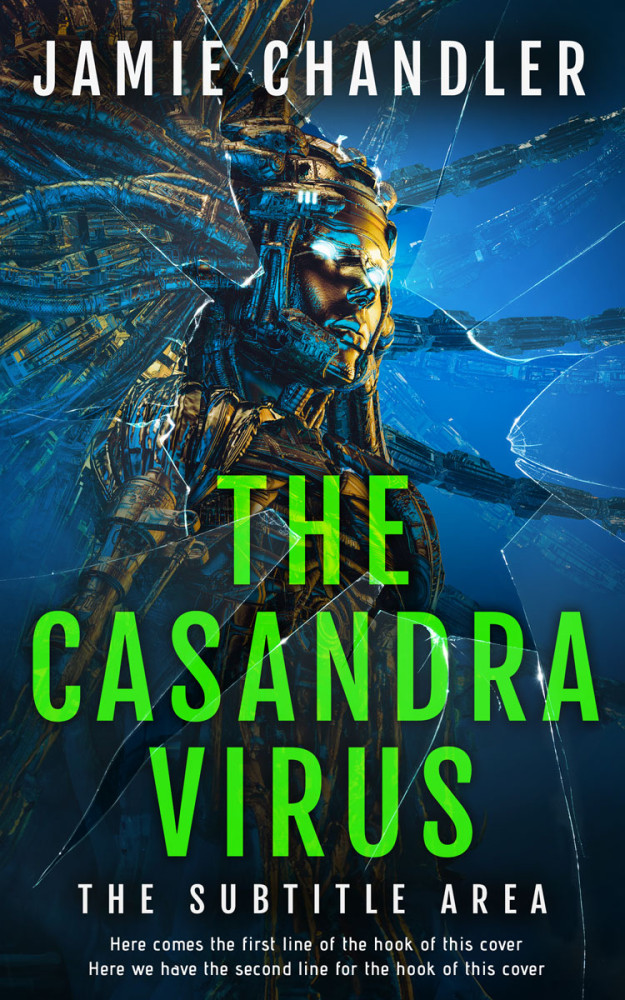 Front view of Big Stone #30789 - Premade Apocalyptica Book Cover