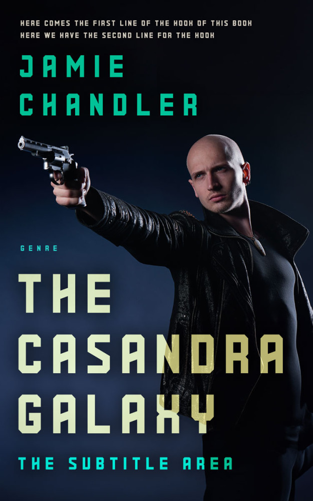 Front view of Ebony #30813 - Premade Mystery & Thriller & Suspense Book Cover