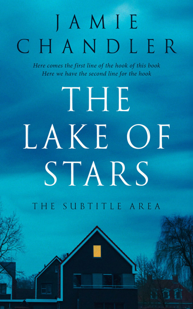 Front view of Bondi Blue #30853 - Premade Mystery & Thriller & Suspense Book Cover