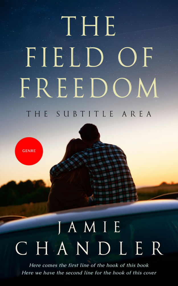 Front view of Bone #30862 - Premade Romance Book Cover