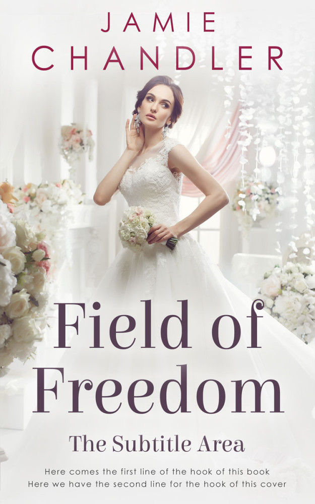 Front view of Cararra #30879 - Premade Romance Book Cover