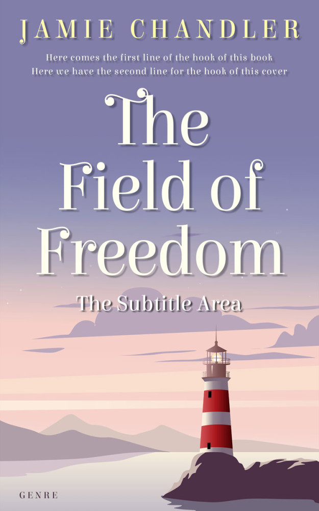 Front view of Chatelle #30898 - Premade Literary Fiction Book Cover