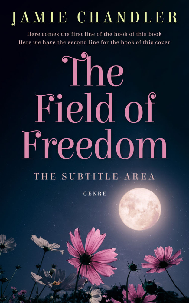 Front view of Firefly #30901 - Premade Surreal Book Cover